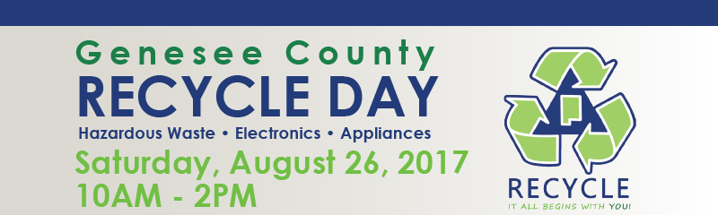 PRESS RELEASE: County-Wide Recycle Day Event