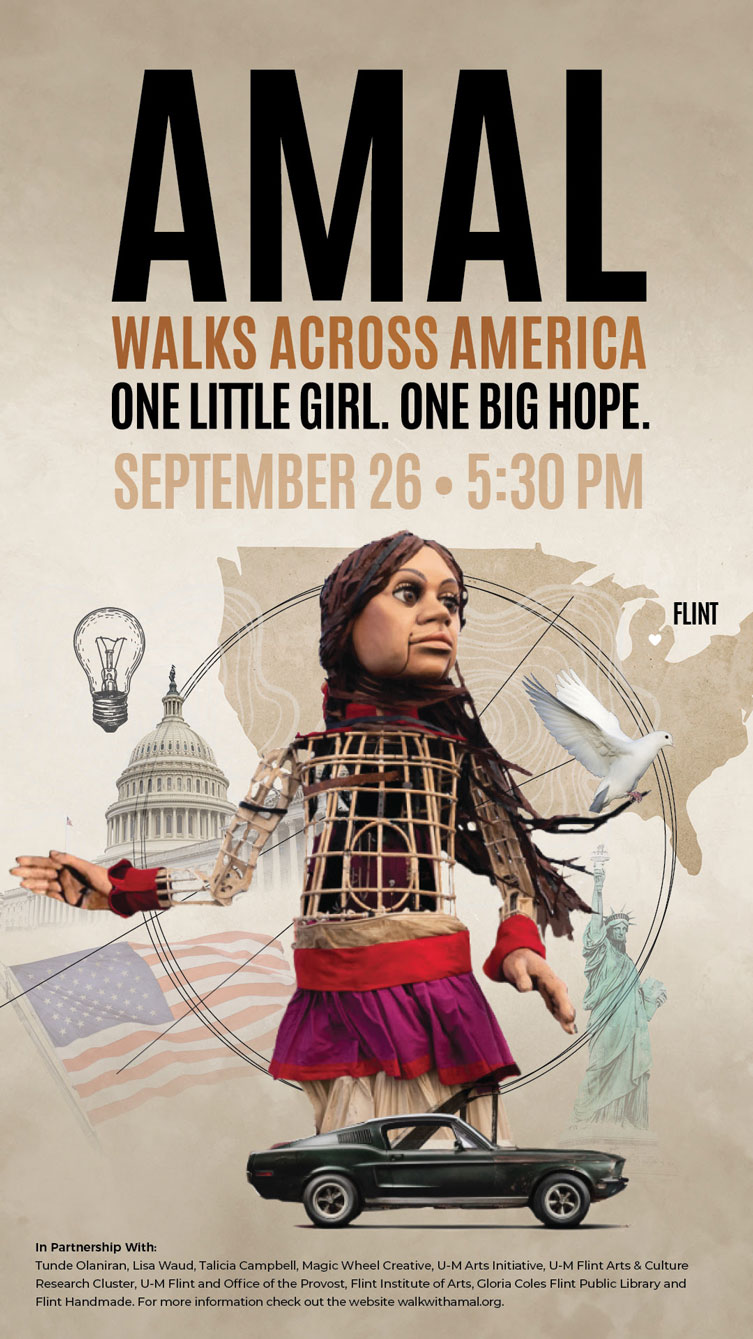 Amal Walks Across America